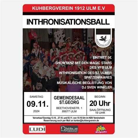Inthronisationsball 2024, Kath. Kirchengemeinde St. Georg Ulm, 9 ...