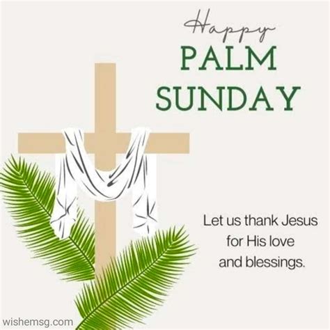 200+Happy Palm Sunday Greetings Wishes Message - Wishemsg.Com