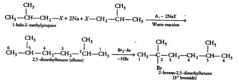 An alkane is obtained as the only product on subjecting a primary alkyl ...