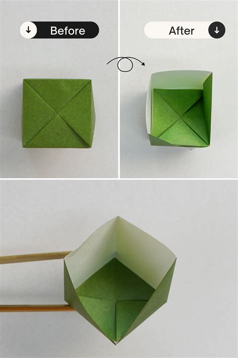 Image result for Origami Rose Box Tutorial
