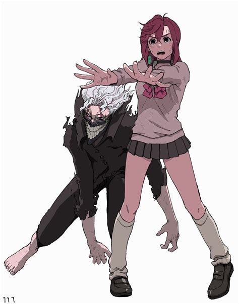 ayase momo and takakura ken (dandadan) drawn by ufkqz | Danbooru