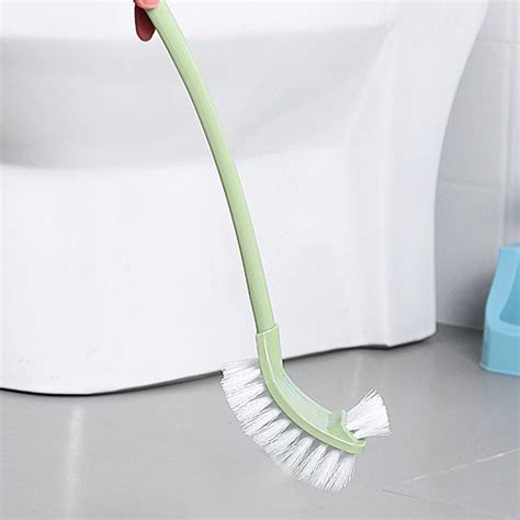 Curved Toilet Bowl Brush,Cleaning Brush,Toilet Scrubber,Bathroom Brush ...