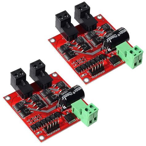 AITIAO 2Pcs L298 Dual H Bridge Motor Speed Controller 160W 12V 24V DC ...