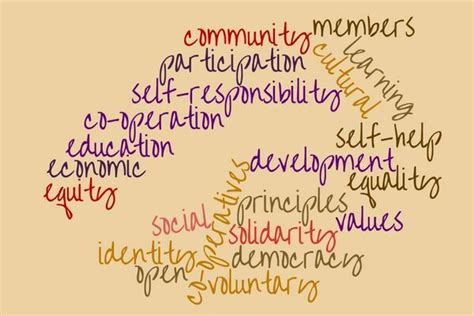 Co-operative Core Values 的图像结果