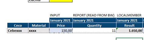 Image result for SAP BPC Input Form