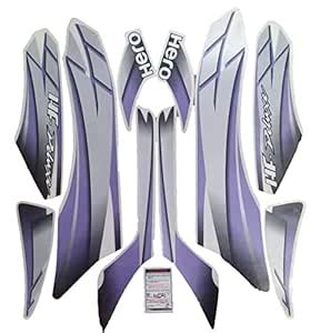 Motorcycle Bike Fancy Body Stickers and Decals kit Stickers for HF ...