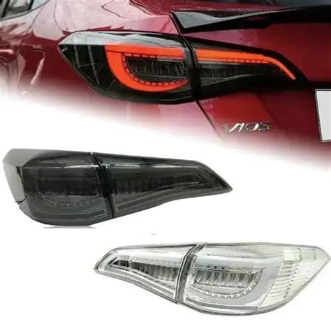 Car Lights for Toyota Vios LED Tail Light 2018-2023 Rear Lamp Vios DRL ...