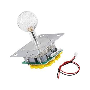 5Pin Micro Switches Arcade Joystick, 8 Way to 4 Way Arcade Game Parts ...