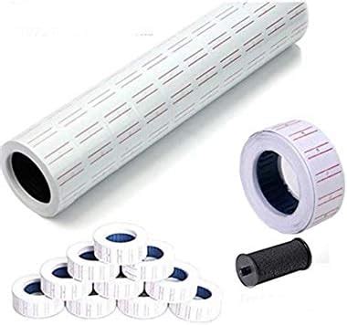MHK Price Labels Roll Paper Tag Mark Sticker for MX-5500 Price Gun ...