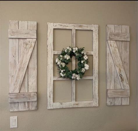 Image result for Rustic Window Decor