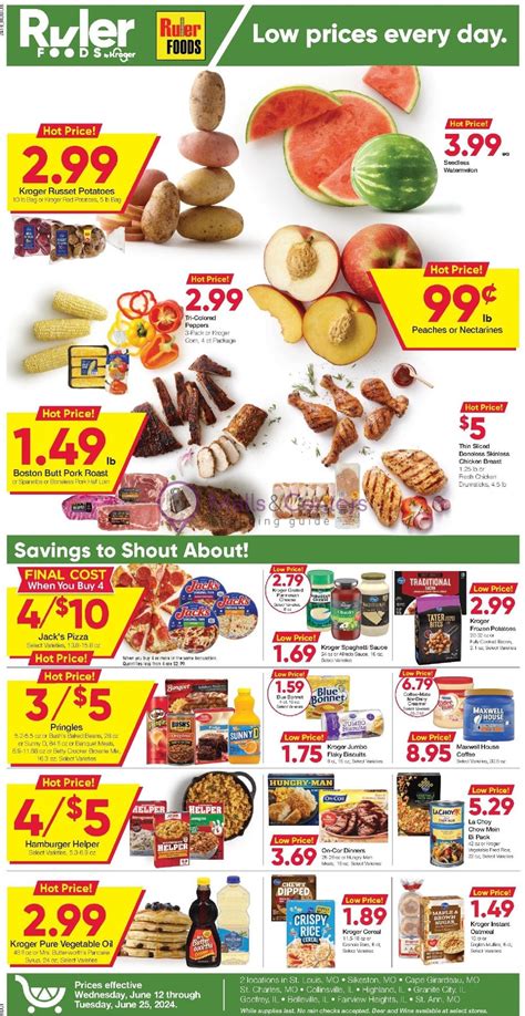 Ruler Foods Weekly Ad, from Wed, 6/12/2024 - sales & flyers specials ...