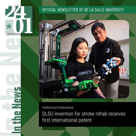 DLSU Invention Receives First International Patent | Lasallian East ...