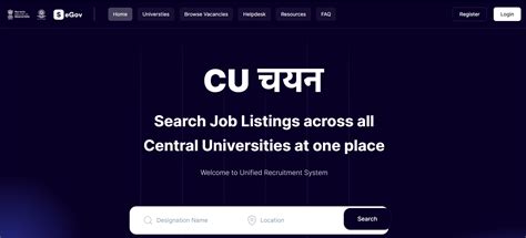 How to Apply for Assistant Professor Post from UGC CU Chayan Portal?