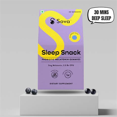 Melatonin Gummies, Sleep Gummies | Supplements For Deep Sleep - Sova Health
