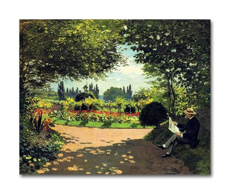 Tamatina Claud Monet Art Canvas Paintings | Paint Like a Bird ...