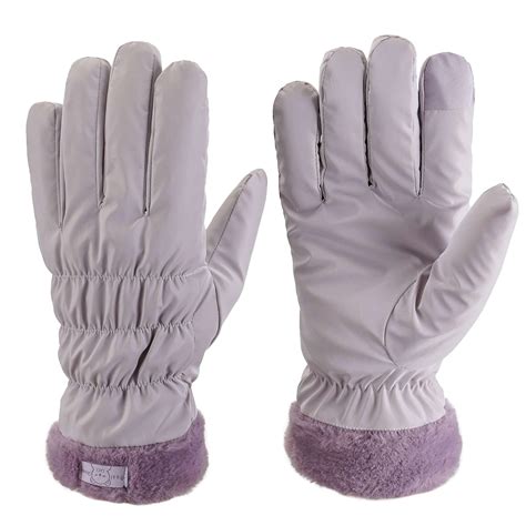 Deago Women's Winter Warm Touch Screen Gloves Thermal Windproof ...