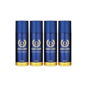 Buy DENVER Pride Deodorant Spray For Men, 50ML Each, Pack of 4 Online ...