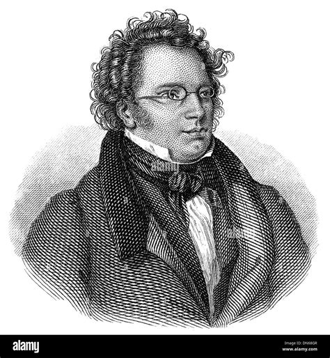 Franz Peter Schubert, 1797 - 1828, an Austrian composer Stock Photo - Alamy