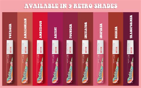 Maybelline New York Super Stay Matte Ink Liquid Lipstick The Archies ...