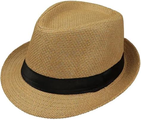 Buy CLOTHERA Jute Designer Fedora Hat For Men (Beige),Free Size at ...