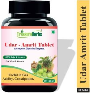 TreasureHerbs Udar Amrit Tablet (A Complete Digestive Enzymes.) Price ...