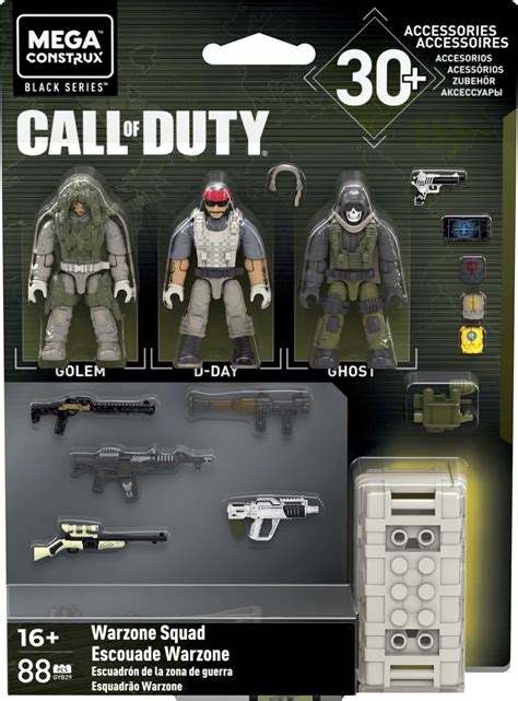Buy Mega Construx Call Of Duty Warzone Squad Action Figure Building Set ...