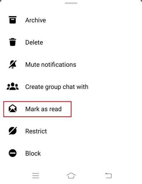 Image result for Messenger Notification Empty Messeg