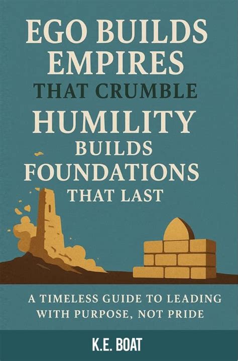 Ego Builds Empires That Crumble, Humility Builds Foundations That Last ...