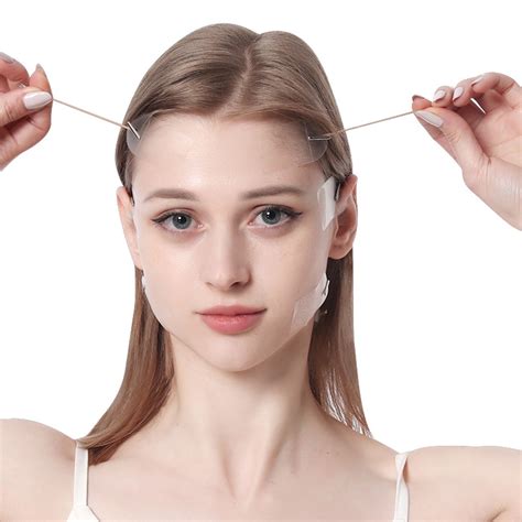 Banzch Face Lift Tape Invisible, Instant Face Tape Lifting Invisible Facelift Tapes And V-Shaped ...