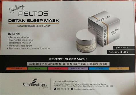 PELTOS DETAN SLEEP MASK -45g