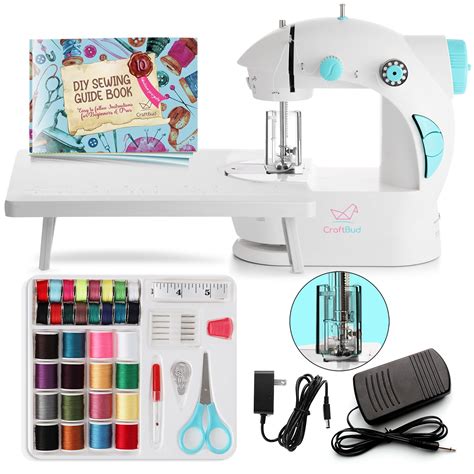 Mini Sewing Machine for Beginners, 48 Pieces Portable Sewing Machine ...