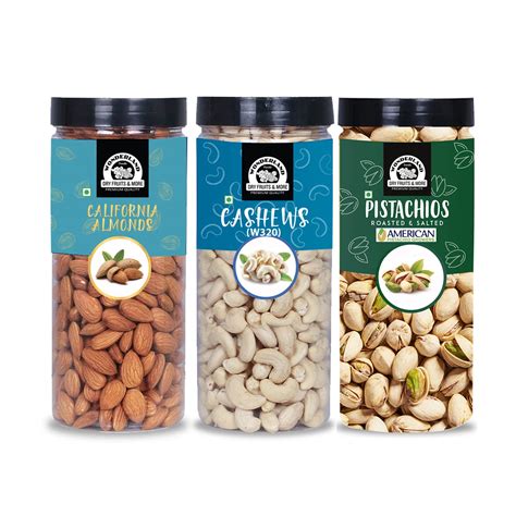 WONDERLAND FOODS (DEVICE) Premium Dry Fruits Combo Pack of Almonds (NP ...