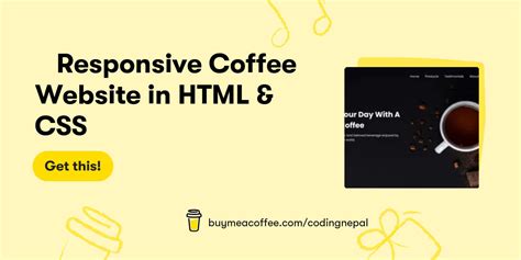 Image result for Coffee Website Design Using HTML and CSS