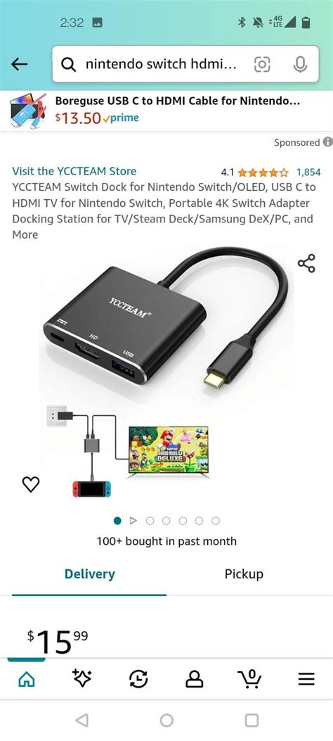 Image result for Connect Switch to PC Monitor