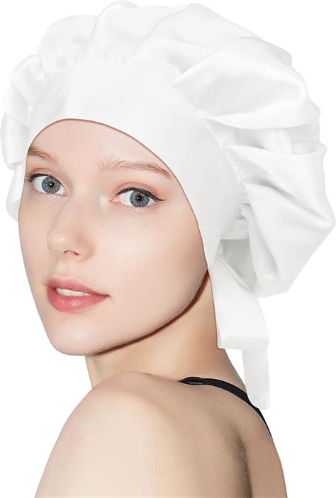 Olesilk 22mm Silk Bonnet For Women Luxury 100 Mulberry Silk ...