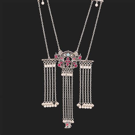 Doli Palki and Elephant Motifs Tassels Necklace – VOYLLA