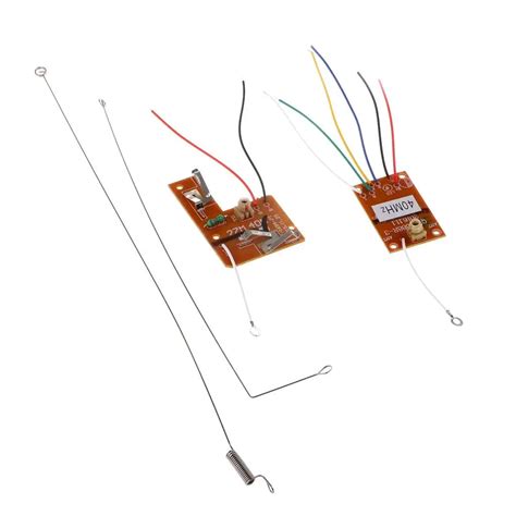 4Channel RC remote control 40MHz circuit PCB transmitter & receiver ...