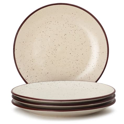 Buy Bodhi House Handcrafted Stoneware Ceramic Quarter Plates, Side ...