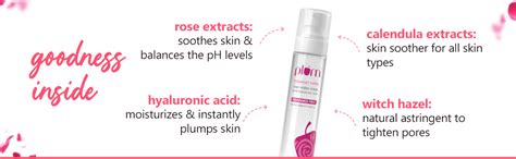 Buy Plum Bulgarian Valley Rose Water Face Toner | for Oily Acne Prone ...