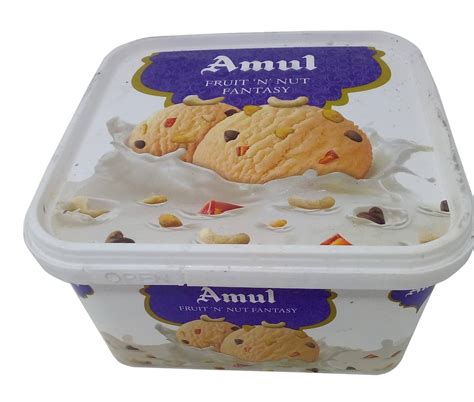 Amul Ice Cream - Fruit and Nut Fantasy, 1L Box : Amazon.in: Grocery ...