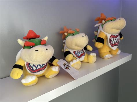 Mario Bowser Jr Plush