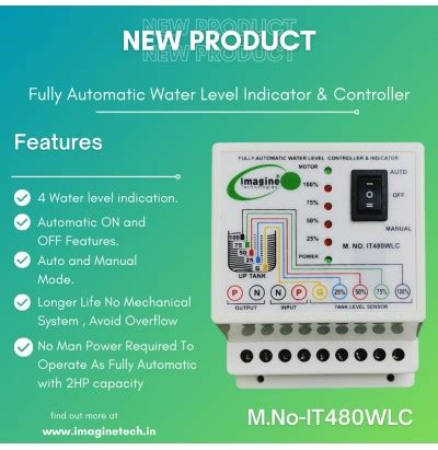 Fully Automatic Water Level Controller and 4 Level Indicator With 5 Nos ...