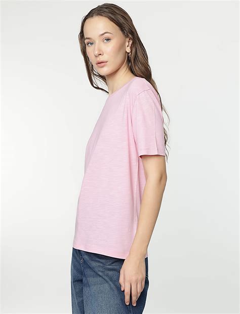 Buy Modal Cotton Crew Neck Half Sleeves T-Shirt at Marks & Spencer