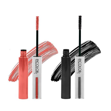 Buy INCOLOR Set of 2, Light Weight Colorful Natural Mascara, Smudge ...
