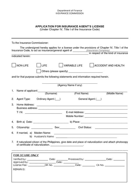 Image result for Insurance Agent Application