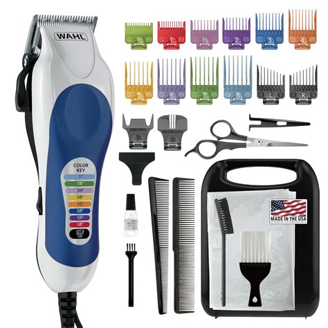 Wahl Clipper USA Color Pro Complete Haircutting Kit with Easy Color ...