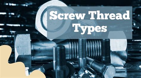 Image result for Screw Thread Types