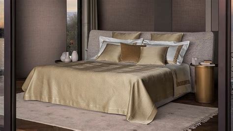 St. Regis Frette bedding set in bedroom