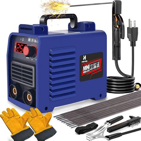 Welding Machine, Upgraded MMA-250A 110V Welder Machine,Portable Stick Welder IGBT Digital ...