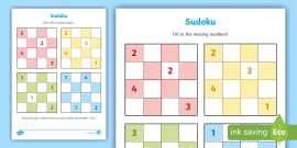 2D Shape Sudoku
